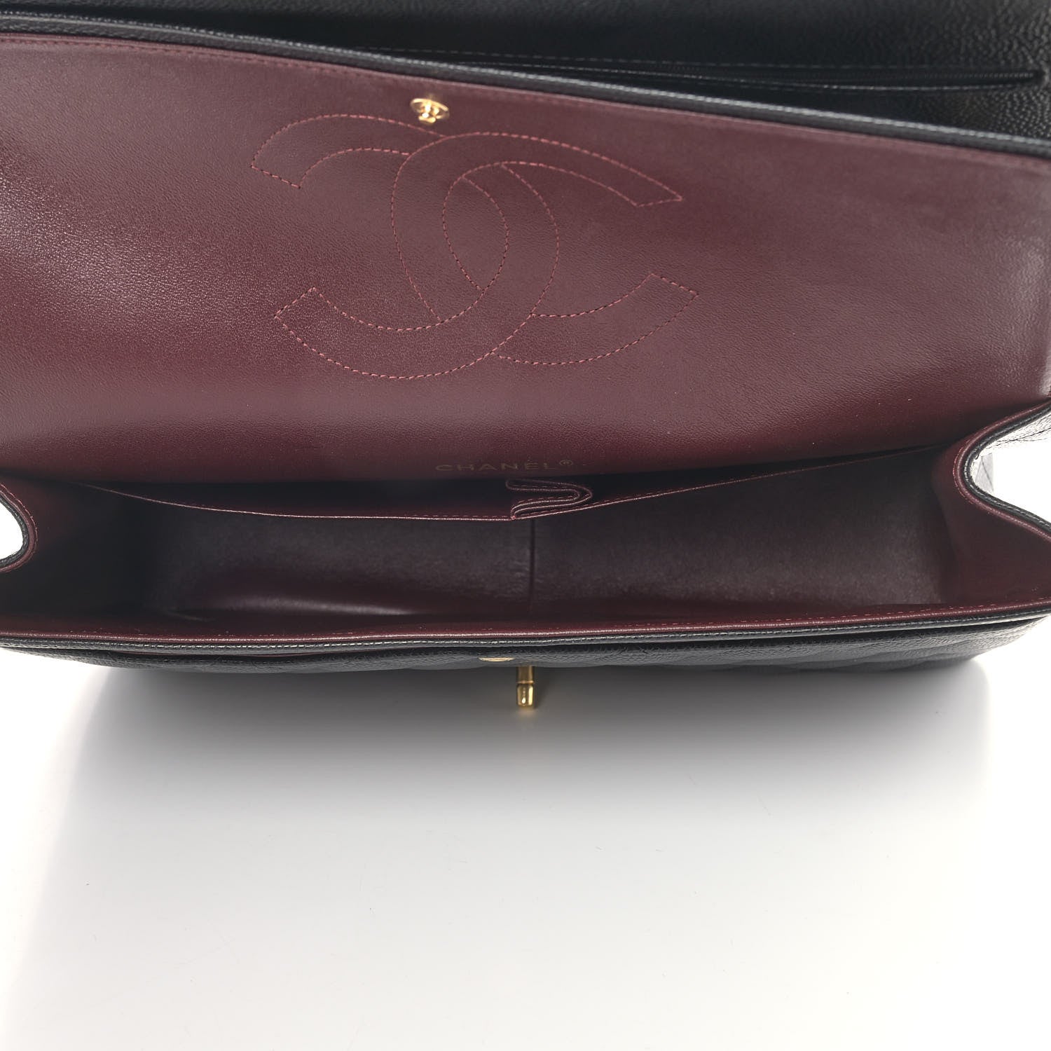 Chanel Caviar Quilted Maxi Double Flap Black 5 of 12