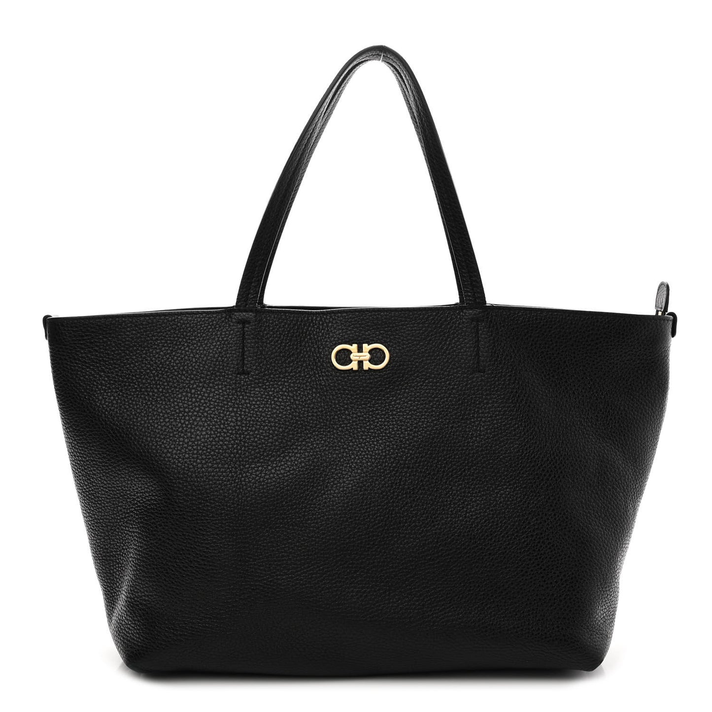 Calfskin Medium Tote Black