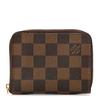 Louis Vuitton Damier Ebene Zippy Coin Purse 1 of 9