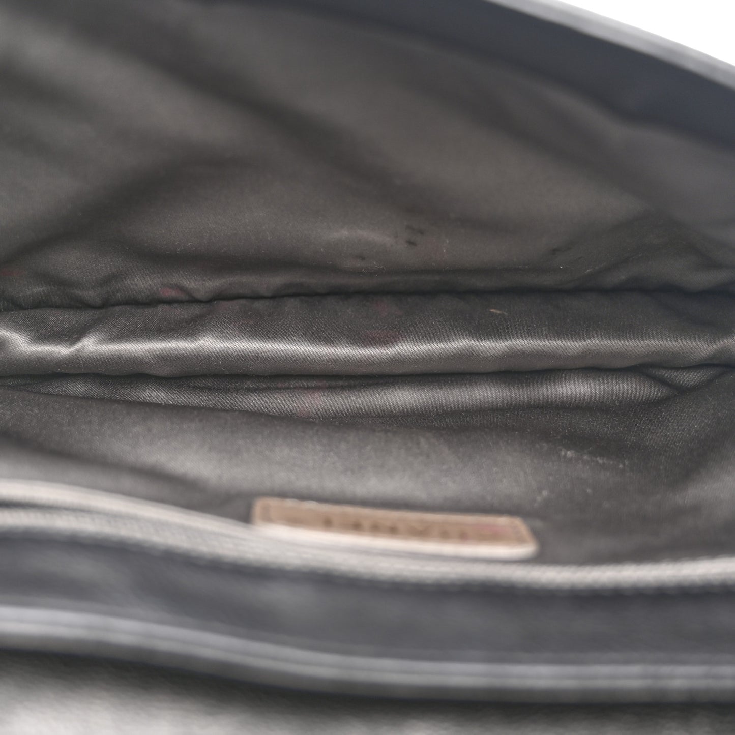 Calfskin Chain CC Byzance Flap Black