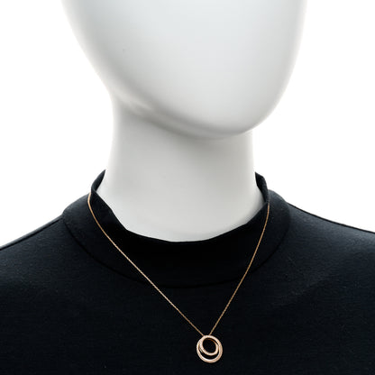 Cartier 18K Pink Gold Diamond Etincelle De Cartier Pendant Necklace 2 of 6