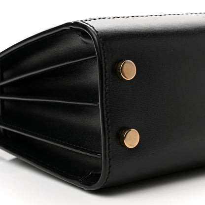 Saint Laurent Calfskin Paglia Palm Nano Sac De Jour Black 8 of 10