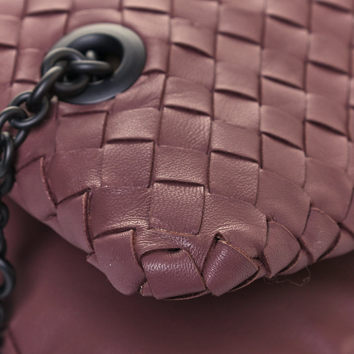 Nappa Intrecciato Duo Dusty Rose