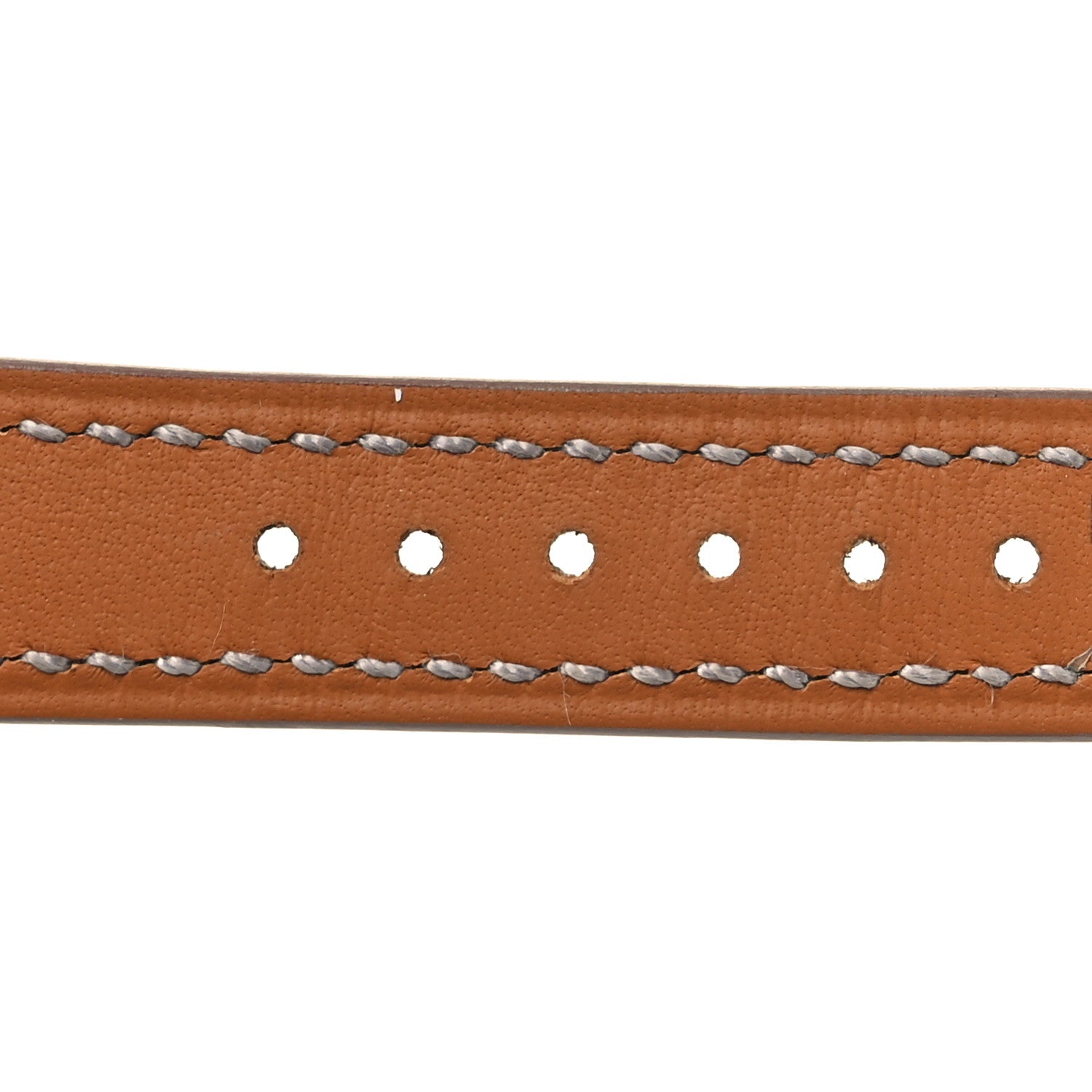 Hermes Matte Alligator Heure H Hour Watch Strap Gris Perle 4 of 7