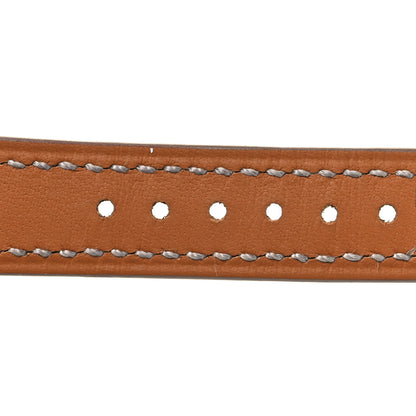 Hermes Matte Alligator Heure H Hour Watch Strap Gris Perle 4 of 7