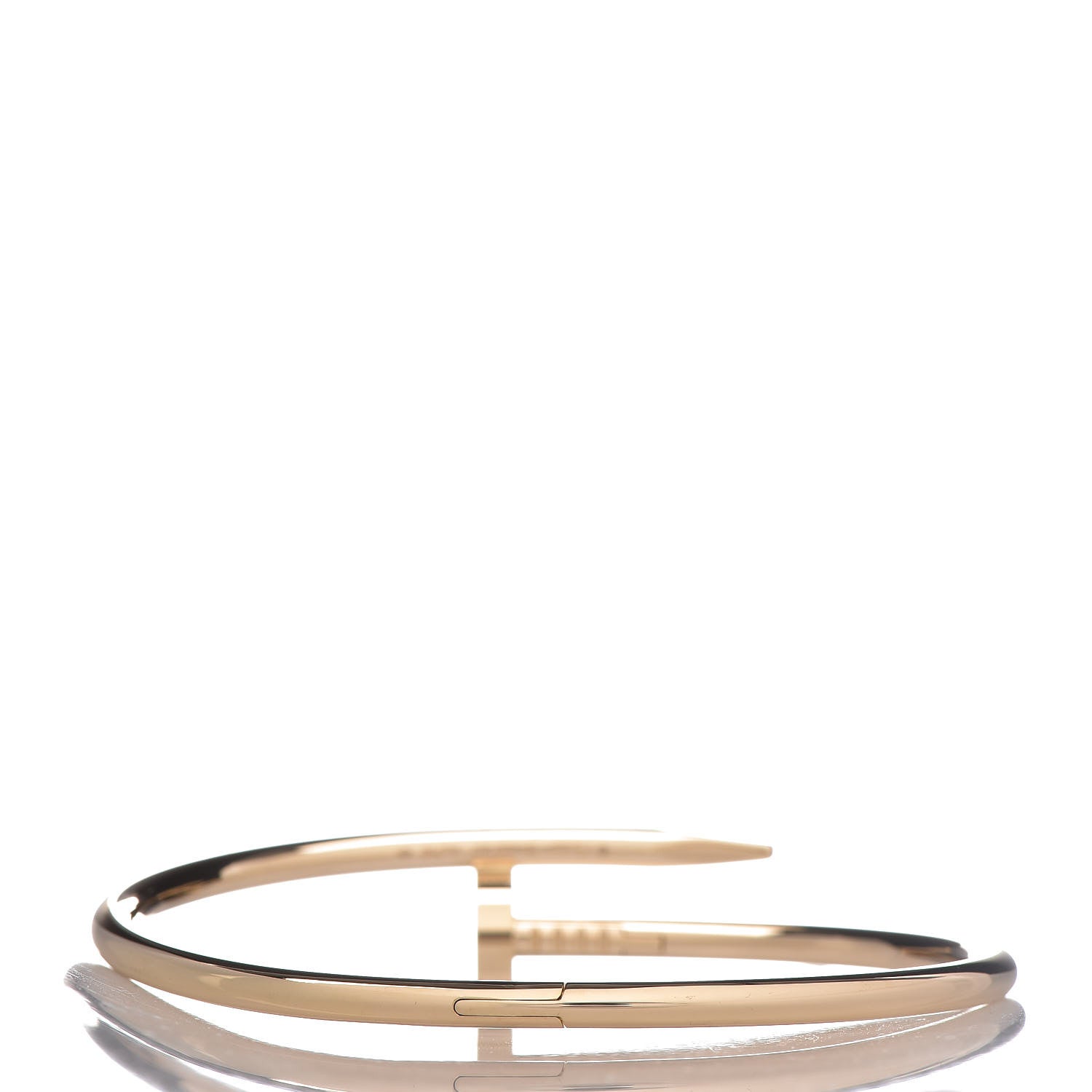 Cartier 18K Yellow Gold Juste Un Clou Bracelet 18 3 of 5