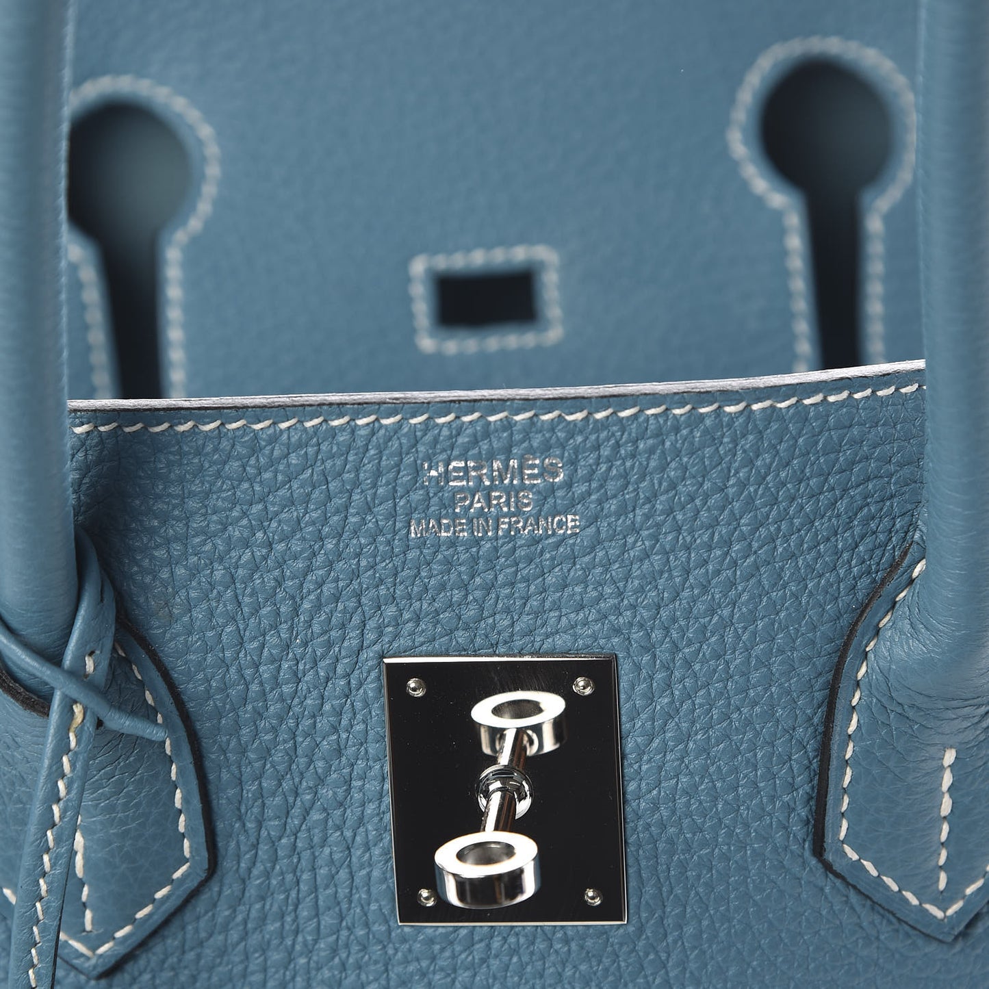 Togo Birkin 35 Blue Jean