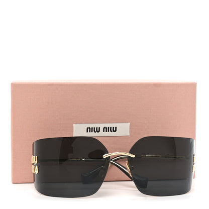 Miu Miu Metal Runway Sunglasses SMU54Y Slate Grey 7 of 7