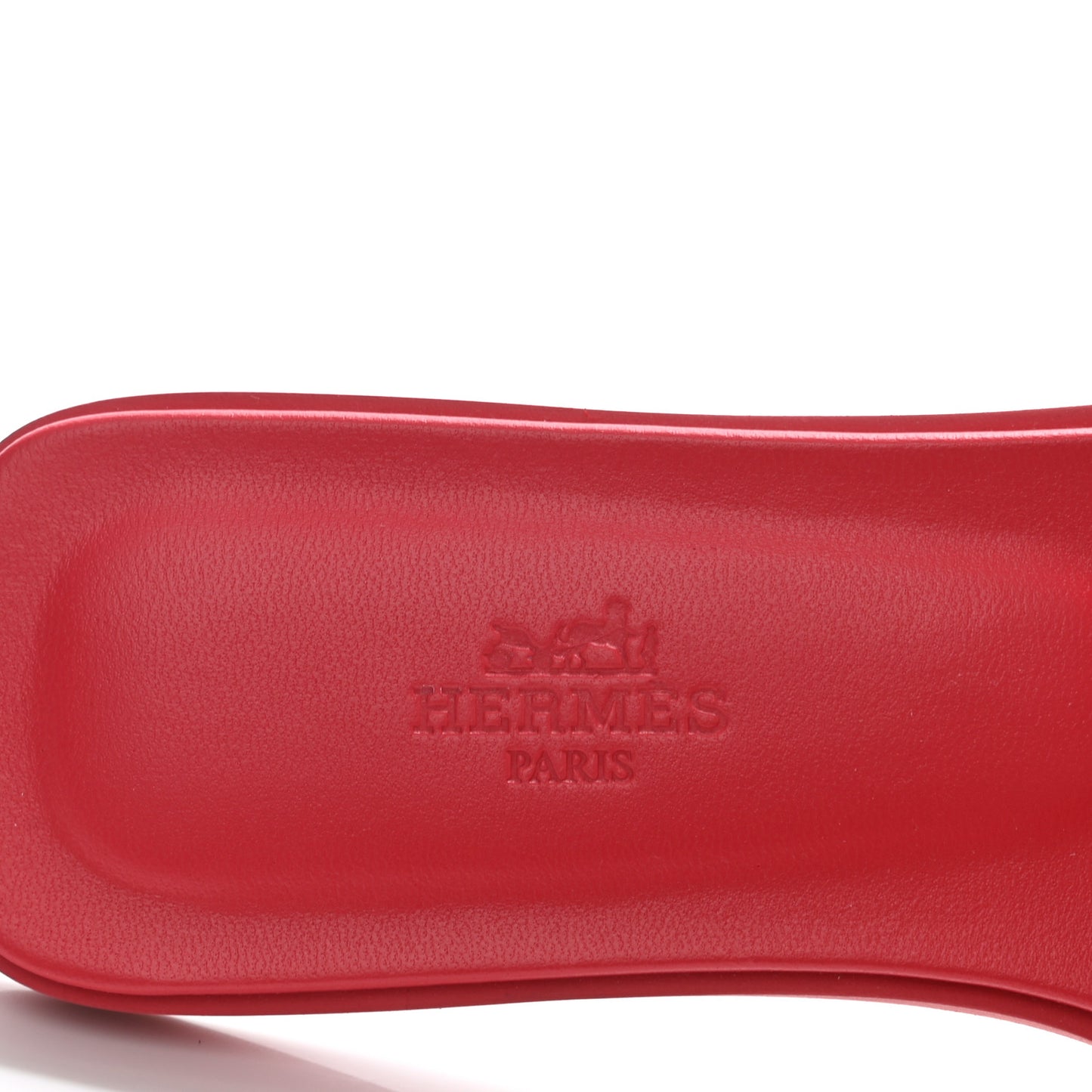 Calfskin Oran Sandals 37 Rouge Bali