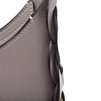 Chloe Small Grain Smooth Calfskin Small Darryl Hobo Motty Grey 13 of 14