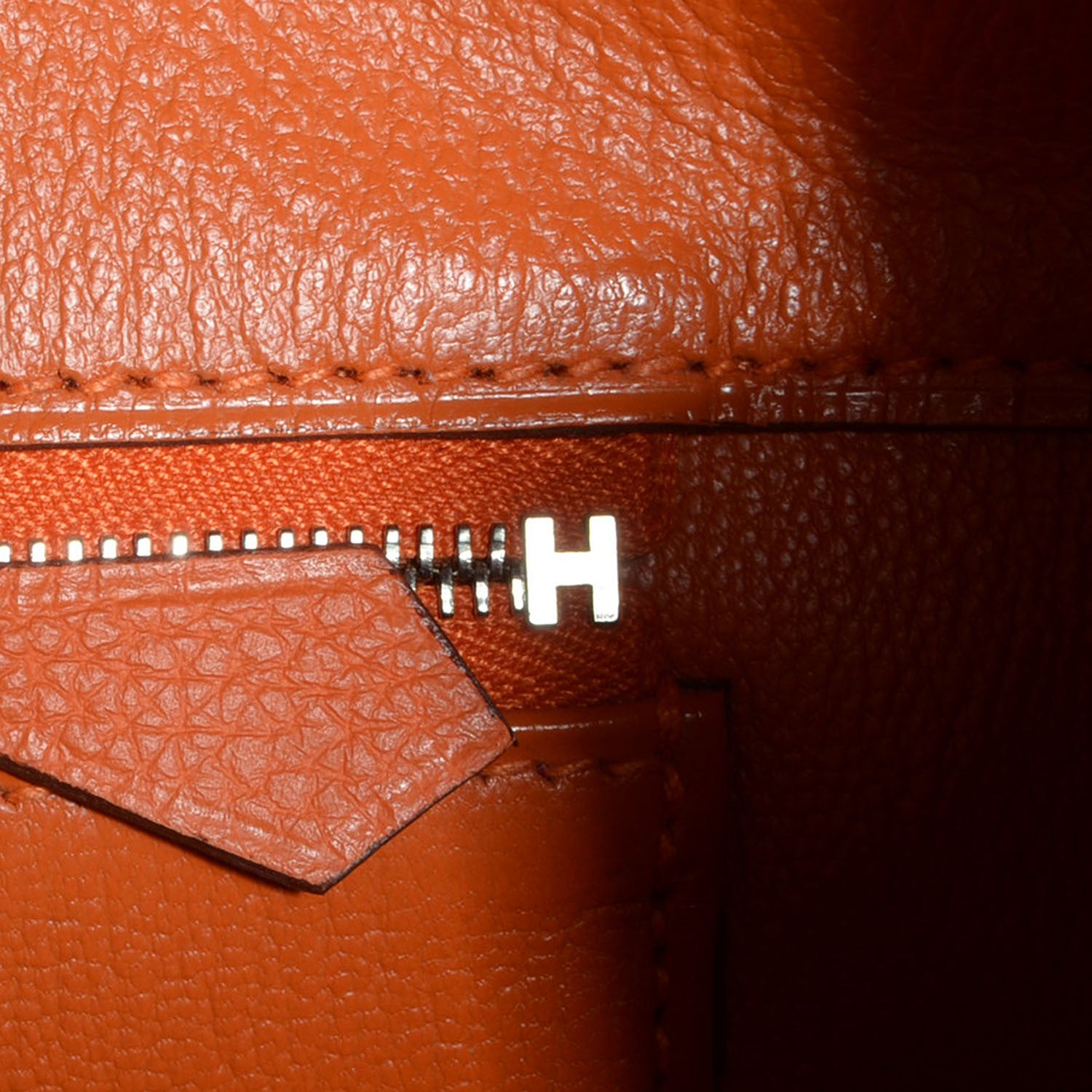 Hermes Togo Birkin 35 Orange 12 of 26