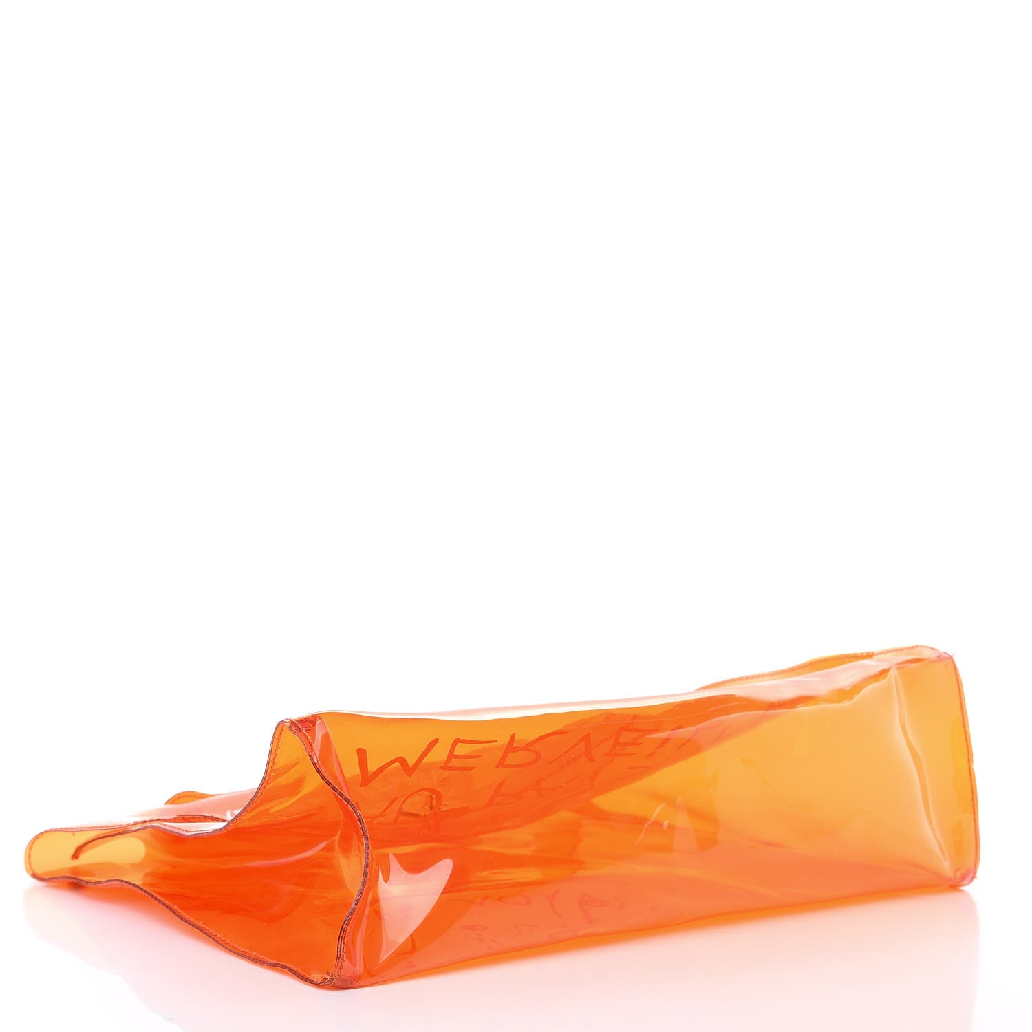 Hermes Vinyl Souvenir De L'Exposition Kelly Orange 4 of 13