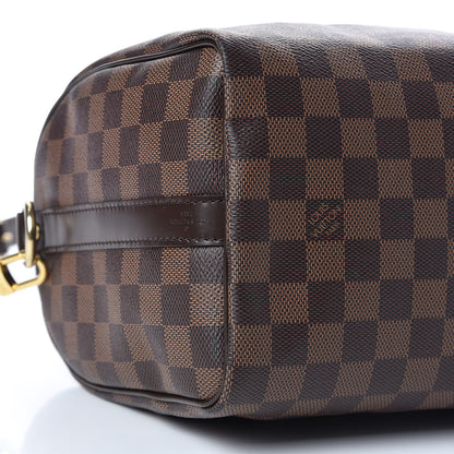 Louis Vuitton Damier Ebene Speedy Bandouliere 25 10 of 11