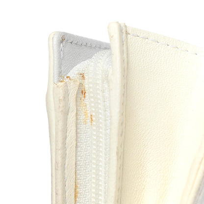 Christian Dior Monogram Trotter Romantique Heart Charm Wallet White 6 of 6