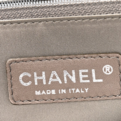 Chanel Glazed Caviar Pocket In The City Tote Black 7 of 16