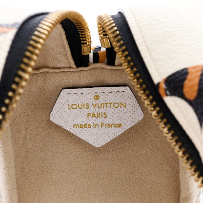 Louis Vuitton Monogram Giant Jungle Beach Pouch Ivory 6 of 8