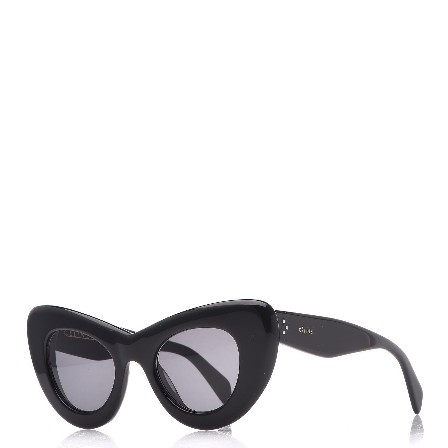 Celine Papillon Cat Eye Sunglasses CL 41055/S Black 1 of 7