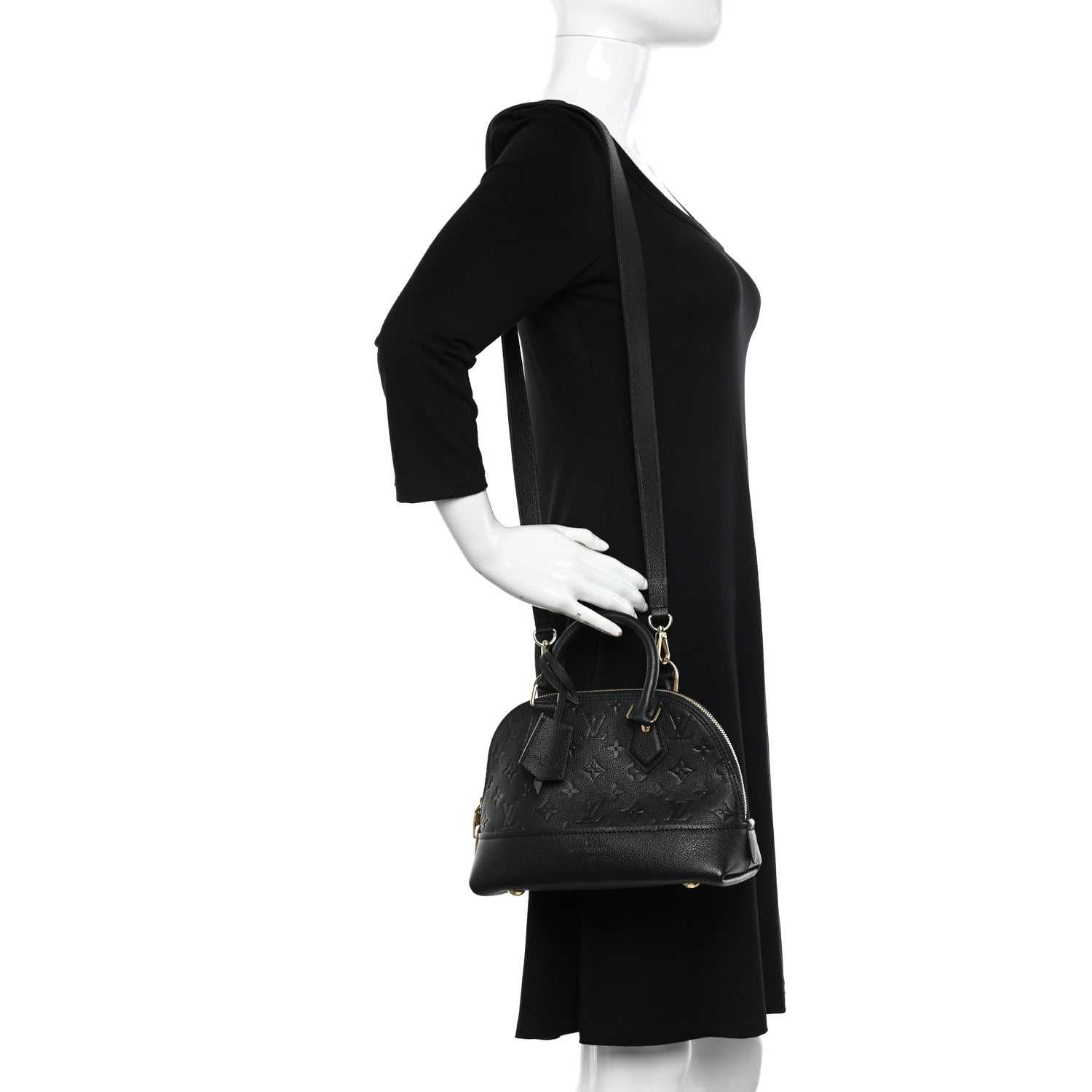 Louis Vuitton Empreinte Neo Alma BB Black 2 of 9