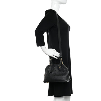 Louis Vuitton Empreinte Neo Alma BB Black 2 of 9