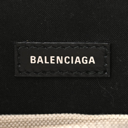 Balenciaga Cotton Canvas Pochette Crossbody Bag Black 7 of 13