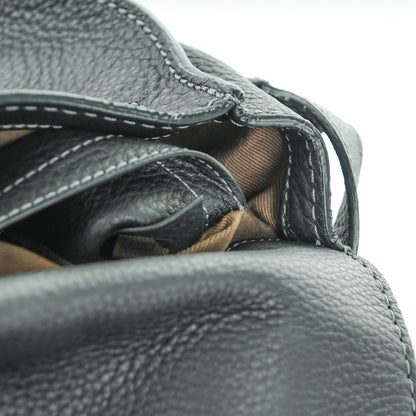 Chloe Calfskin Mini Marcie Round Crossbody Bag Black 8 of 8