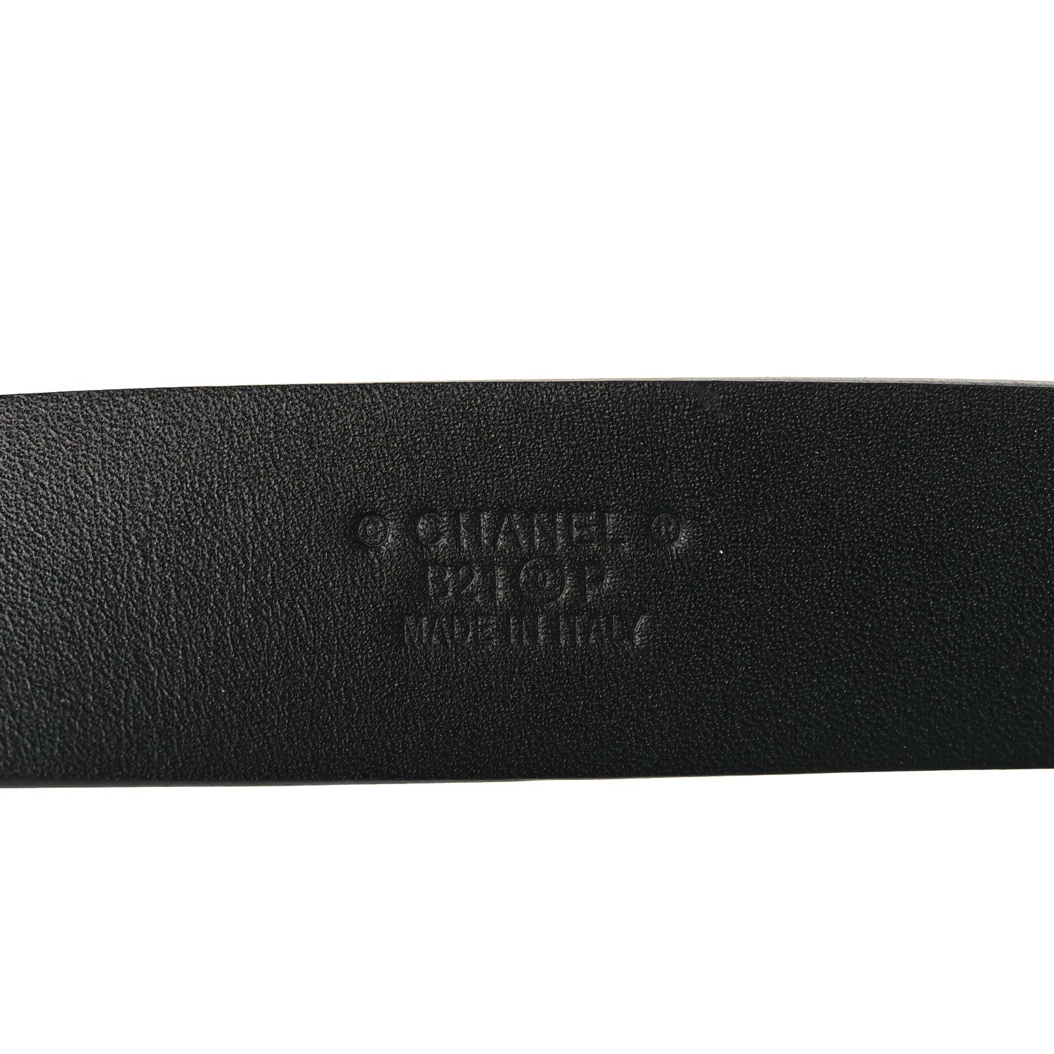 Chanel Calfskin CC Chain Belt 80 32 Black 4 of 8