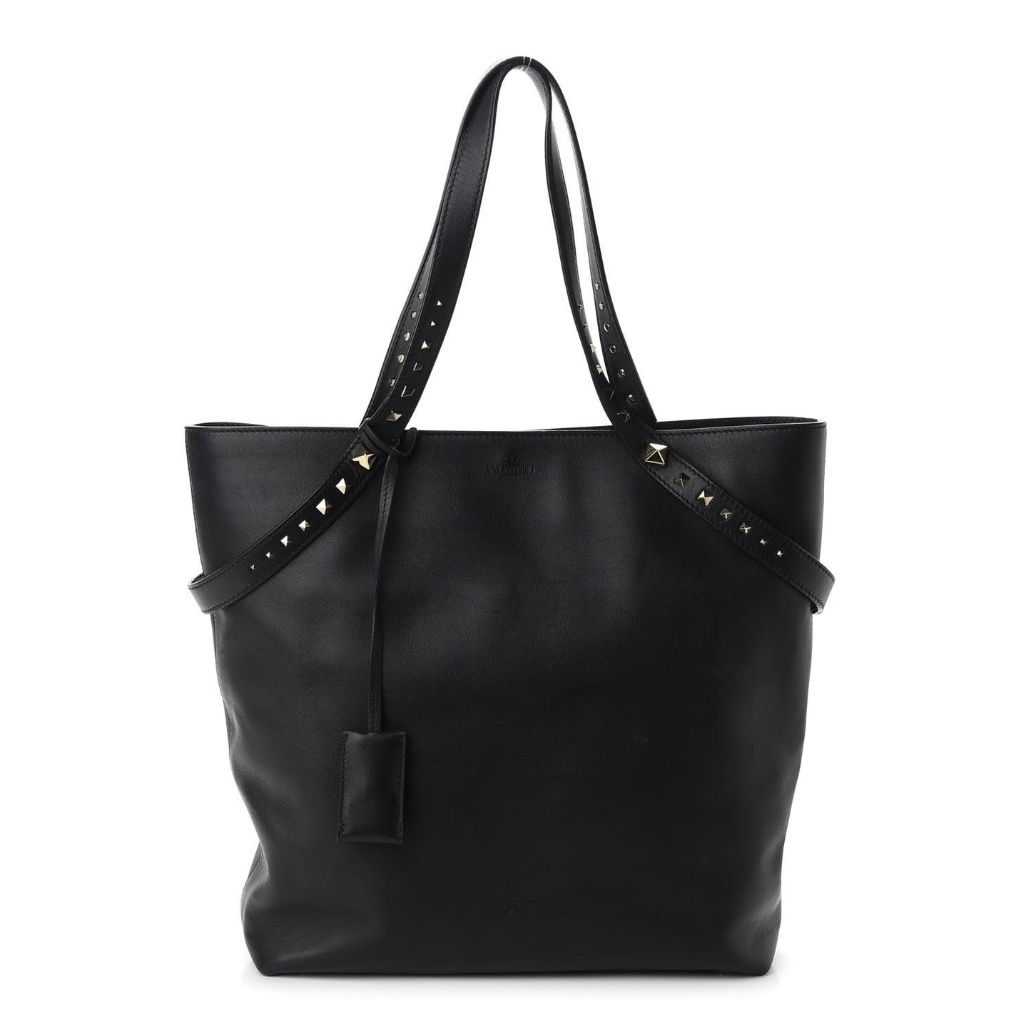 Vitello Lovestud Tote Black
