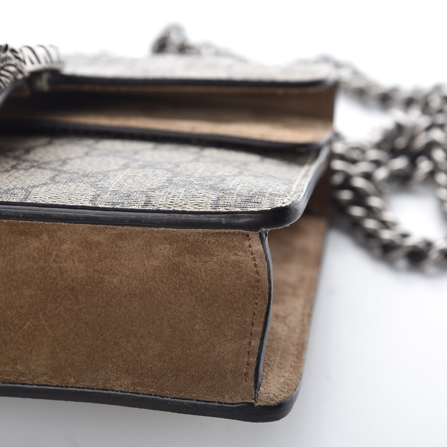 GG Supreme Monogram Mini Dionysus Shoulder Bag Taupe