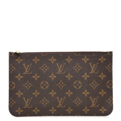 Louis Vuitton Monogram Neverfull MM GM Pochette 1 of 8