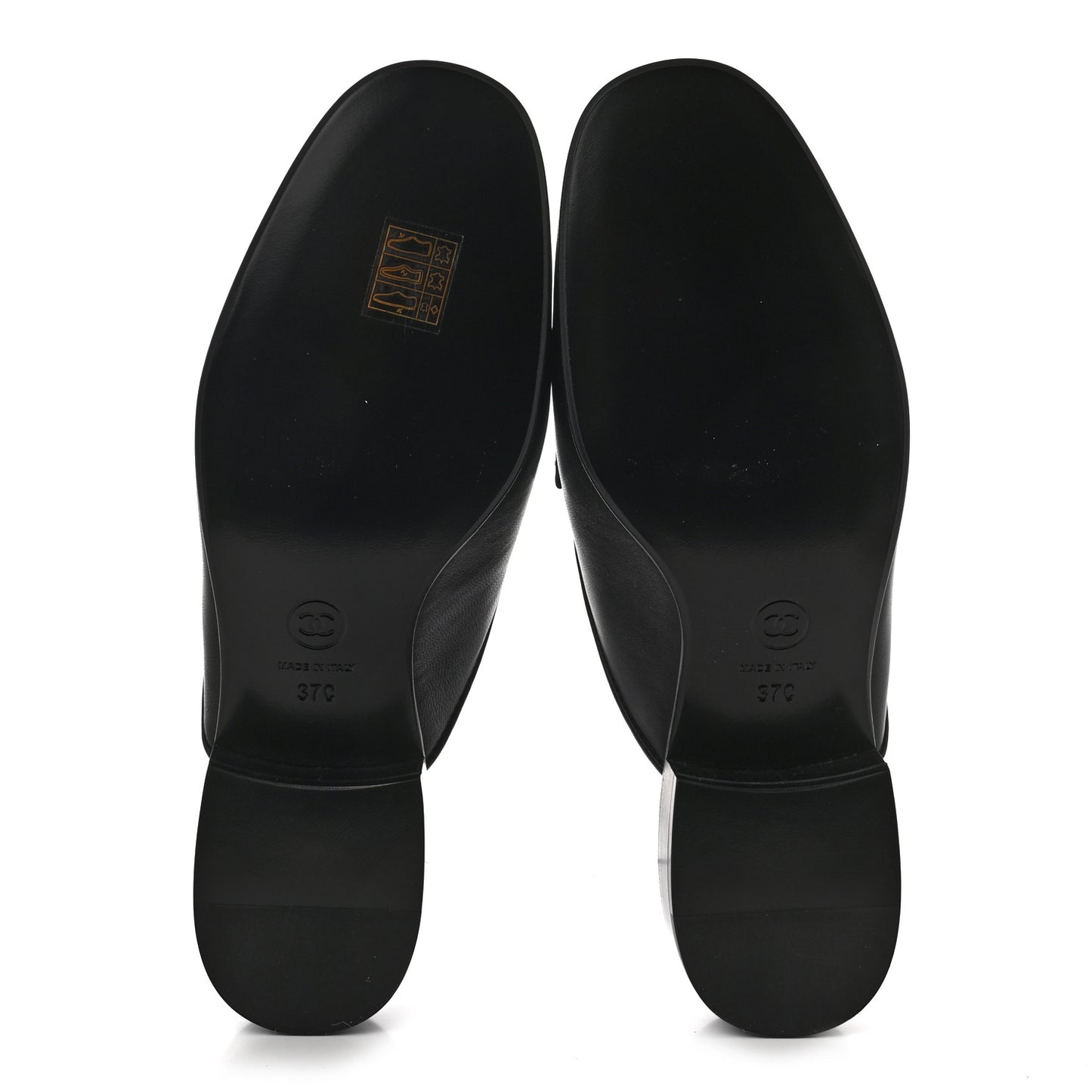 Lambskin Quilted Boy Mules 37 Black