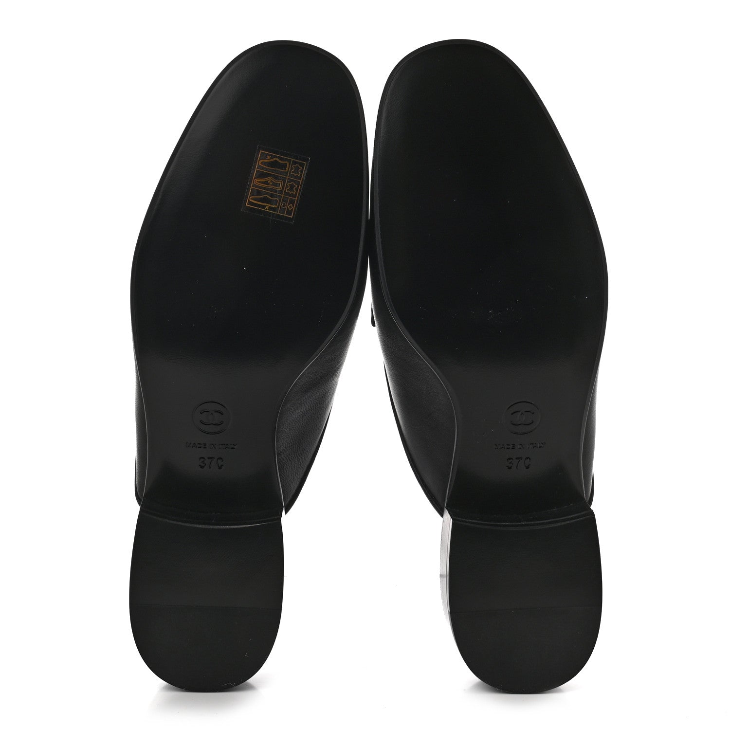 Chanel Lambskin Quilted Boy Mules 37 Black 5 of 8