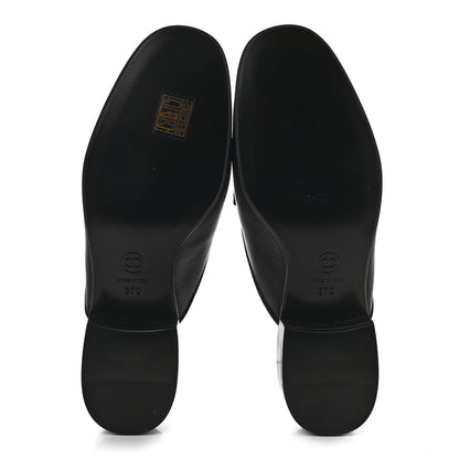 Chanel Lambskin Quilted Boy Mules 37 Black 5 of 8
