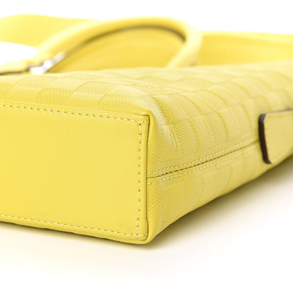 Louis Vuitton Damier Infini Porte-Documents Vert Acide 6 of 13