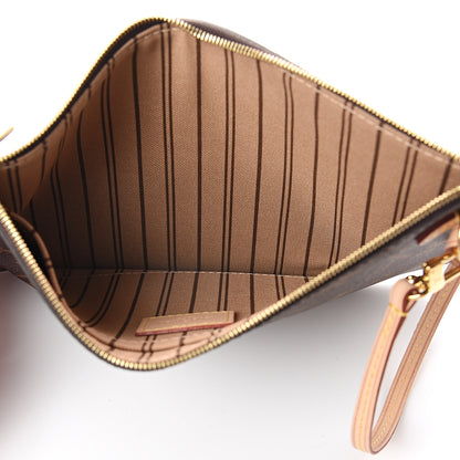 Louis Vuitton Monogram Neverfull MM GM Pochette 4 of 5