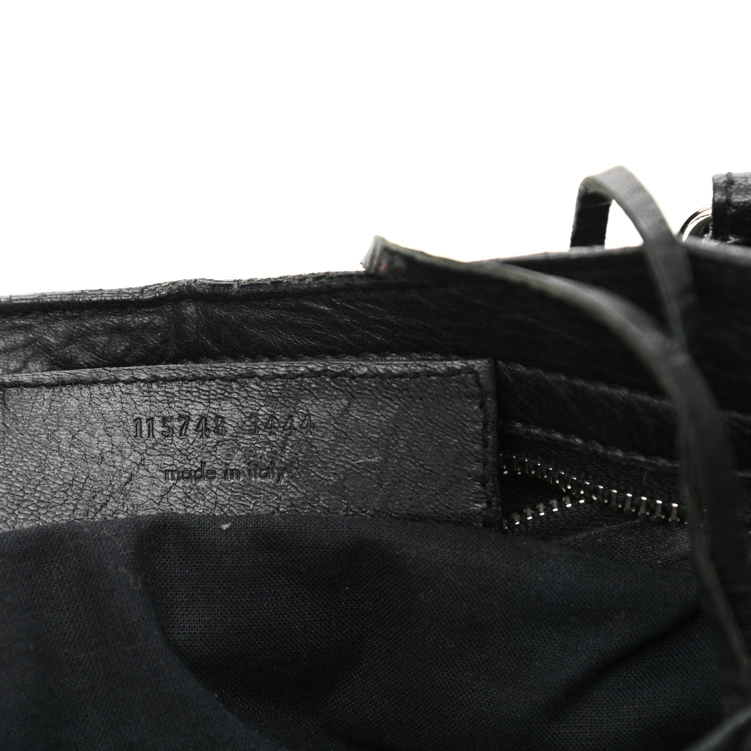 Balenciaga Pony Hair Silver Classic Hardware City Black 7 of 14