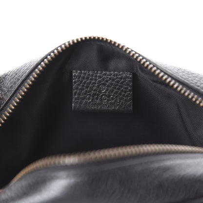 Gucci Pebbled Calfskin Mini Soho Disco Bag Black 5 of 8