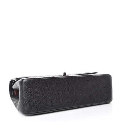 Chanel Caviar Quilted Jumbo Double Flap Black 4 of 9