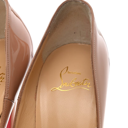 Christian Louboutin Patent So Kate 120 Pumps 38 Nude 8 of 9