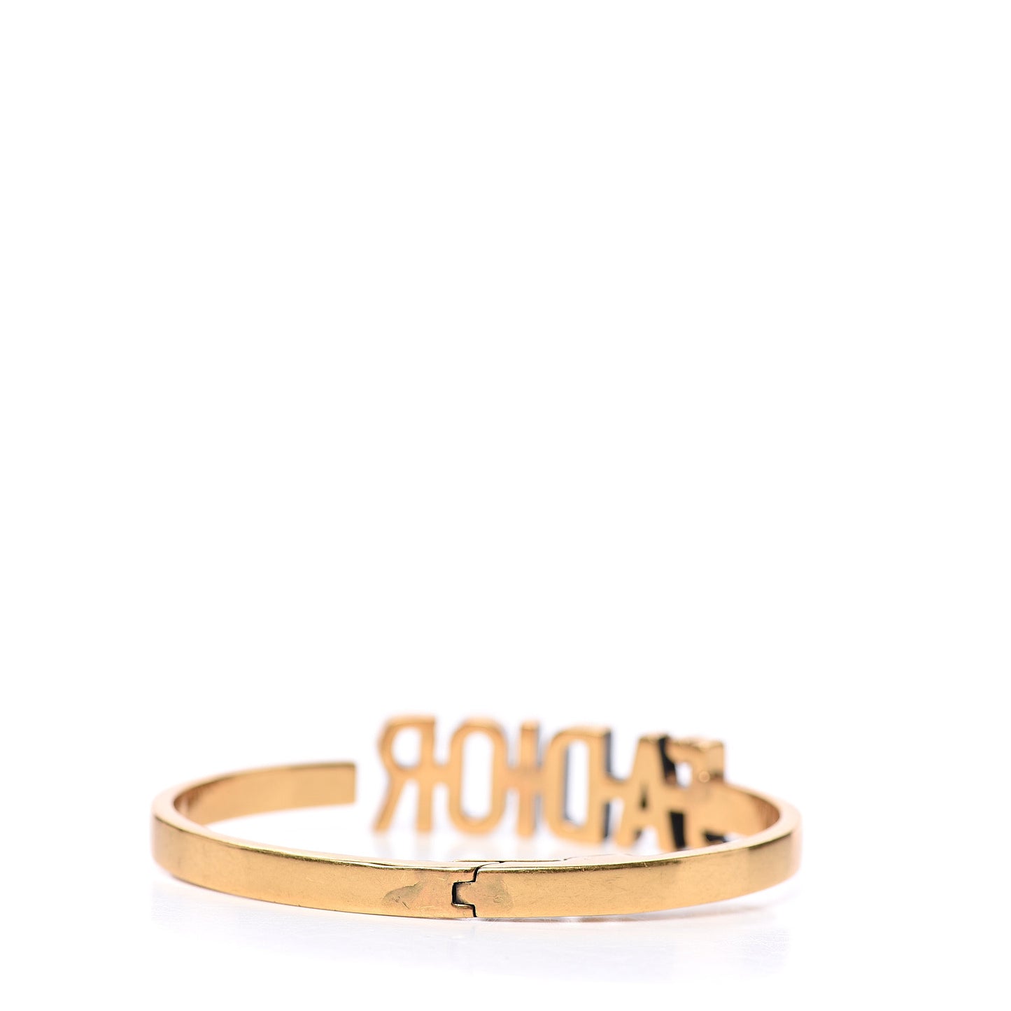 Metal J'Adior Bracelet Cuff Gold