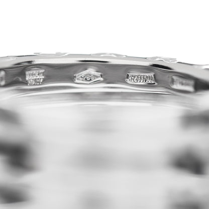 Bulgari 18K White Gold B.Zero1 Five-Band Ring 50 5.25 5 of 6