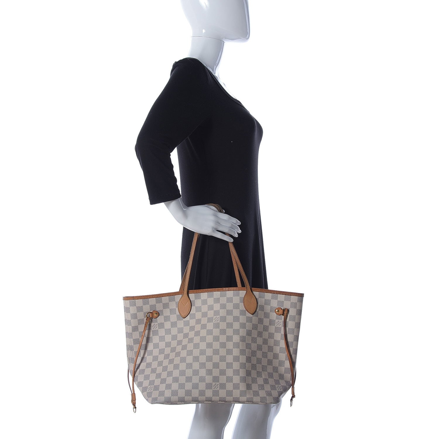 Louis Vuitton Damier Azur Neo Neverfull MM 3 of 9