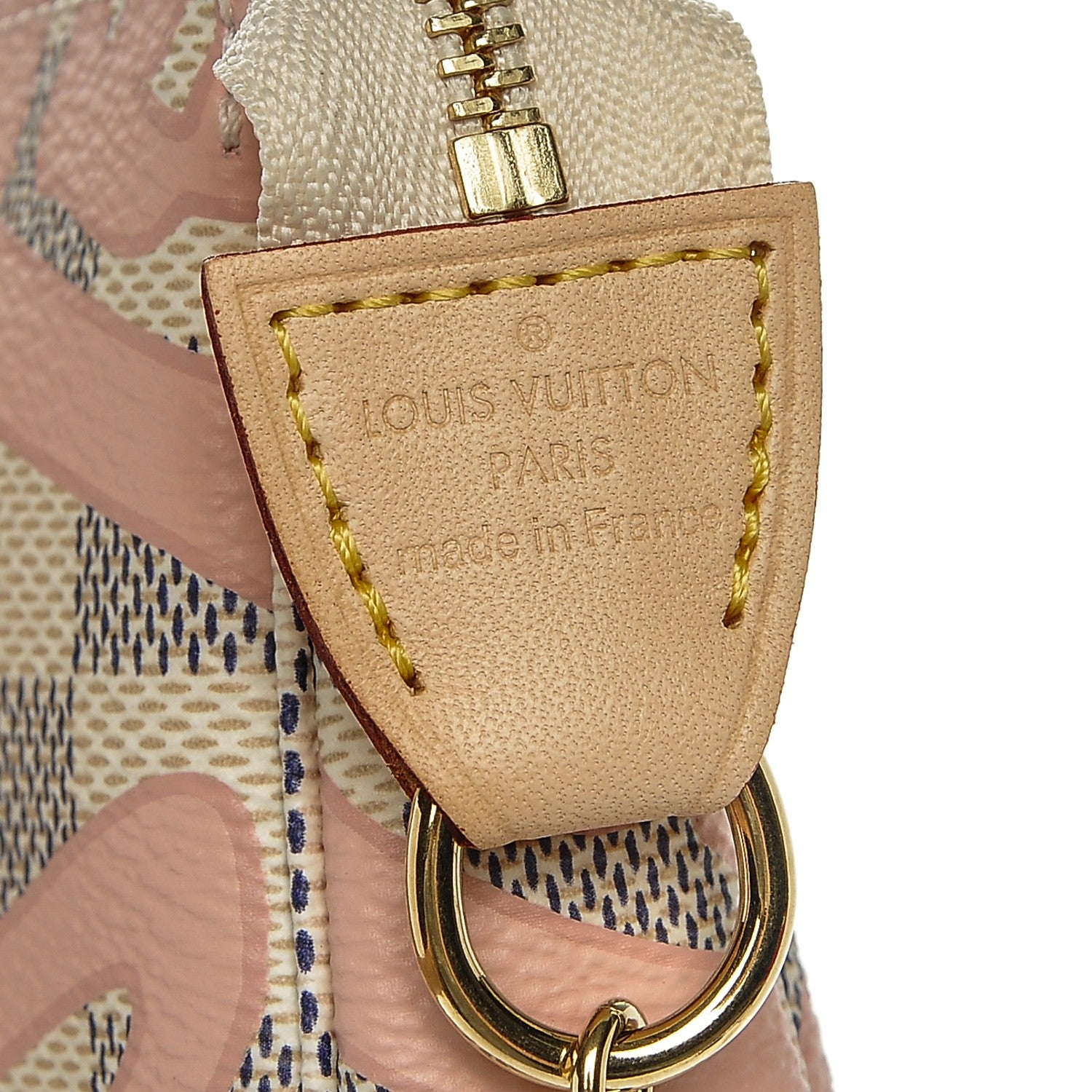 Louis Vuitton Damier Azur Tahitienne Mini Pochette Accessories 5 of 6