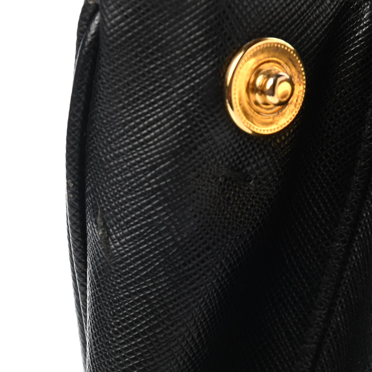 Saffiano Medium Galleria Double Zip Tote Black