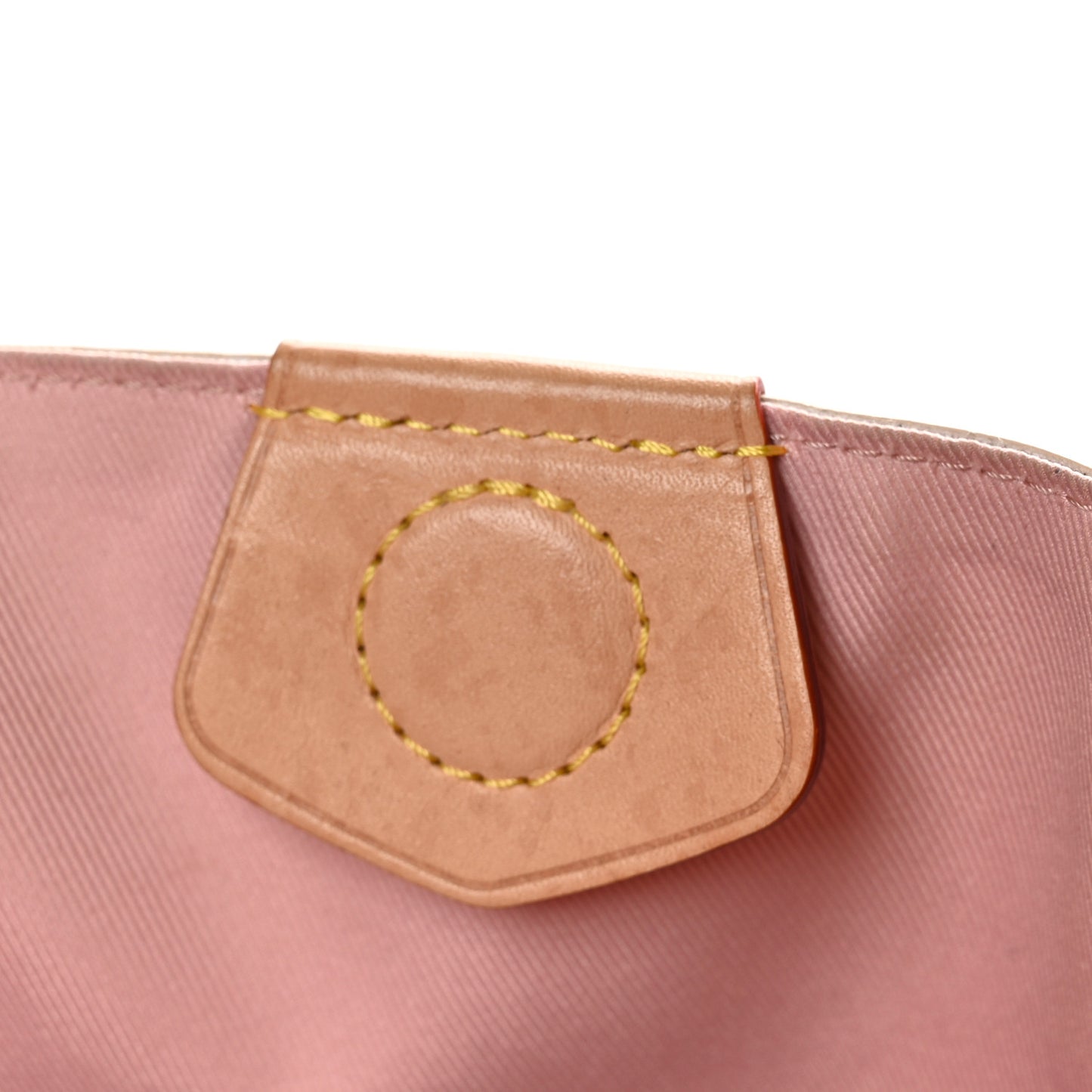 LOUIS VUITTON Damier Azur Graceful MM Rose Ballerine
