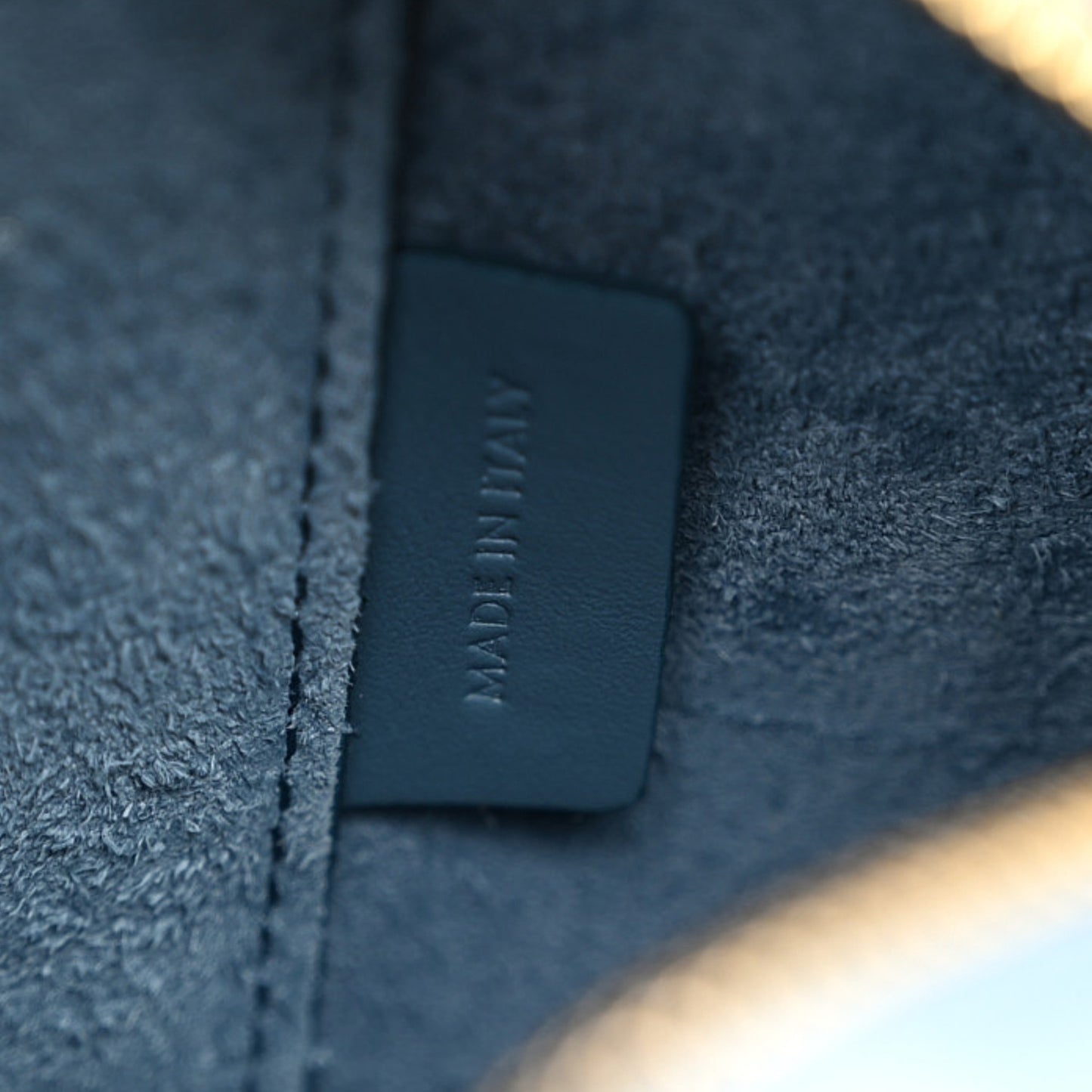 Smooth Calfskin Cuir Small Triomphe Oval Crossbody Purse Ice Blue