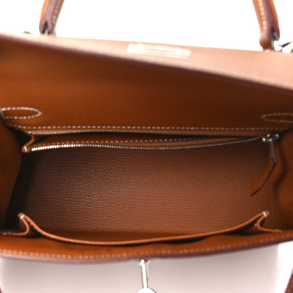 Hermes Epsom Kelly Sellier 25 Gold 5 of 10