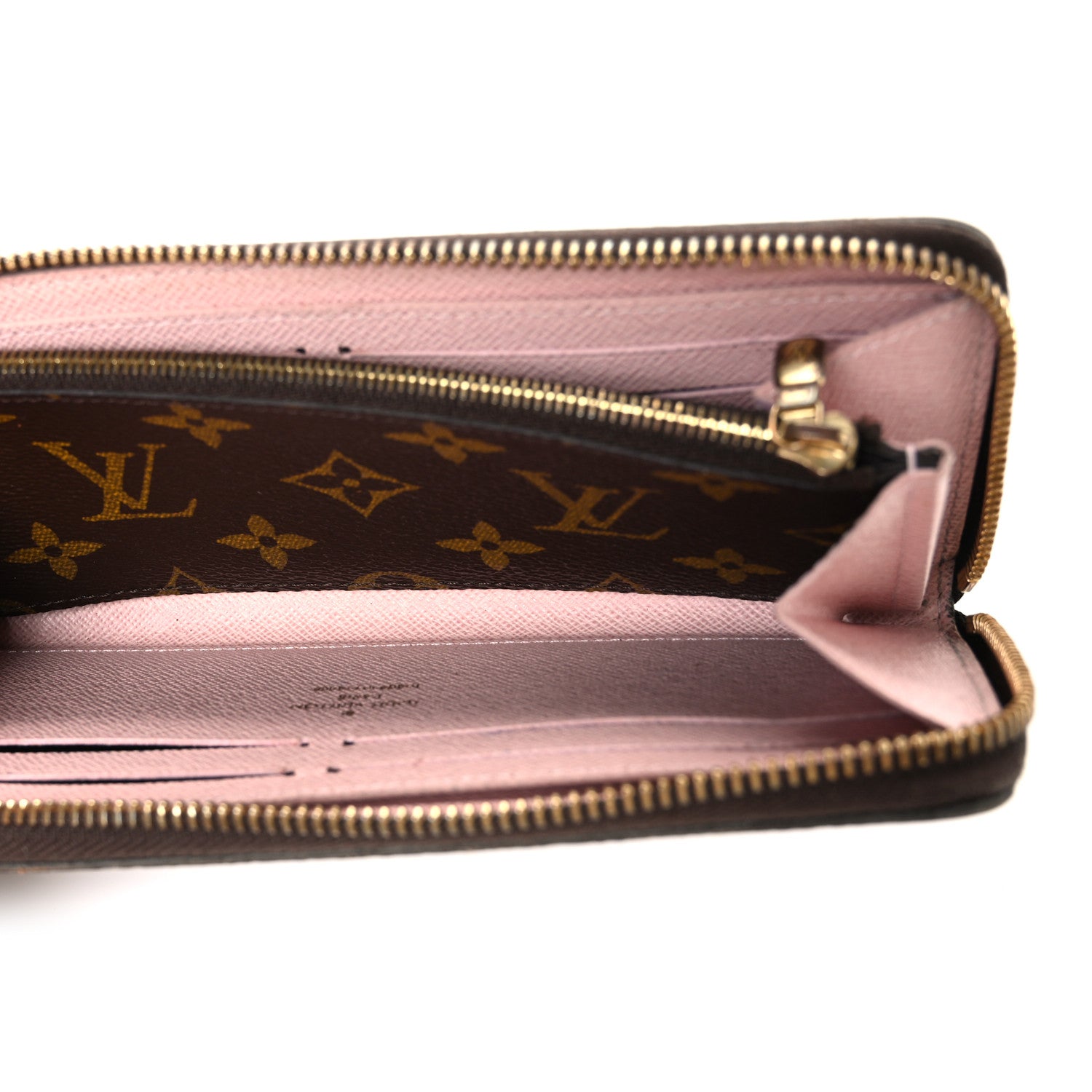 Louis Vuitton Monogram Clemence Wallet Rose Ballerine 5 of 7