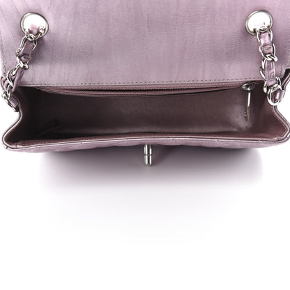Chanel Metallic Calfskin Quilted Mini Rectangular Flap Pink 5 of 11