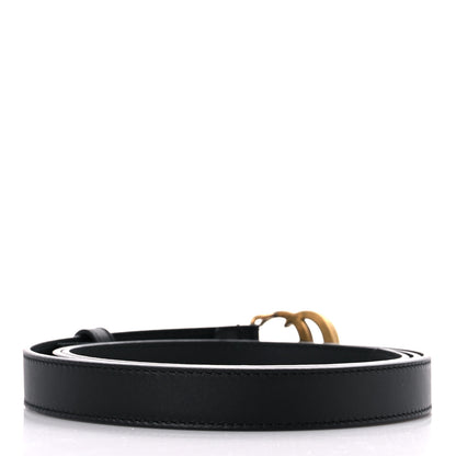 Gucci Calfskin Double G 20mm Belt 105 42 Black 2 of 5