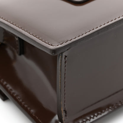 Jacquemus Glazed Calfskin Le Grand Bambino Midnight Brown 14 of 15